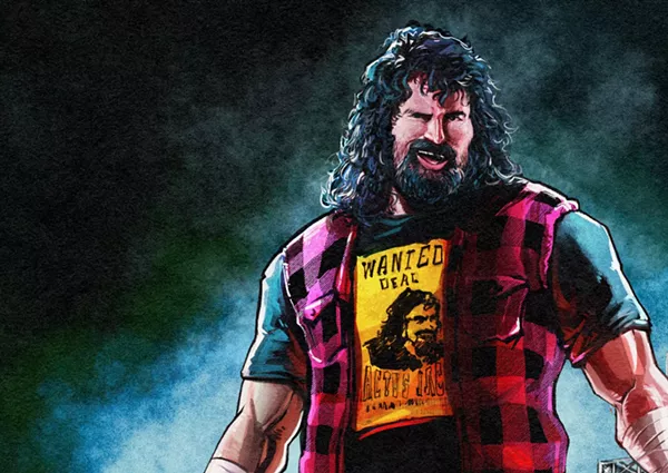 Image: 40 Years of Mick Foley