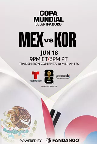Image: M&eacute;xico vs. Rep&uacute;blica de Corea - Telemundo presenta la Copa Mundial de la FIFA