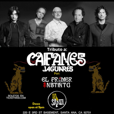 Noche de Rock en Español con El Primer Instinto (Tributo Jaguares Y Caifanes)