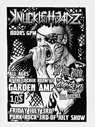 Image: Punk Rock 3rd of July inside the Locker Room