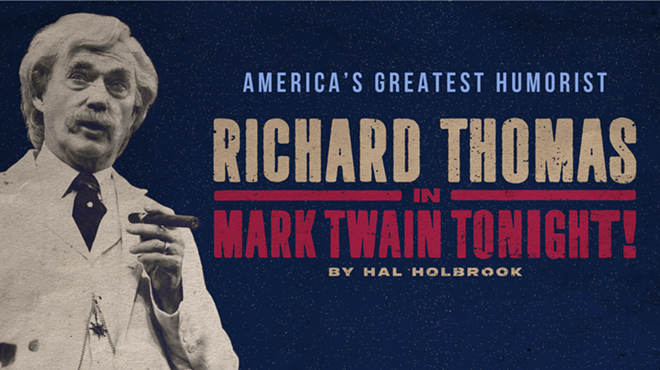 Image: Richard Thomas in Mark Twain Tonight