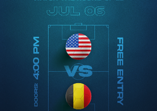 Image: Soccer Watch Party - Round of 16 USA vs Belgium