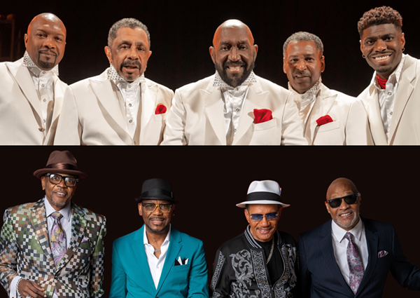 Image: The Temptations & The Four Tops