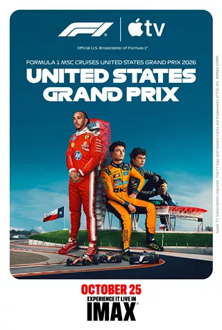 Image: F1&reg; on Apple TV Live in IMAX: US Race