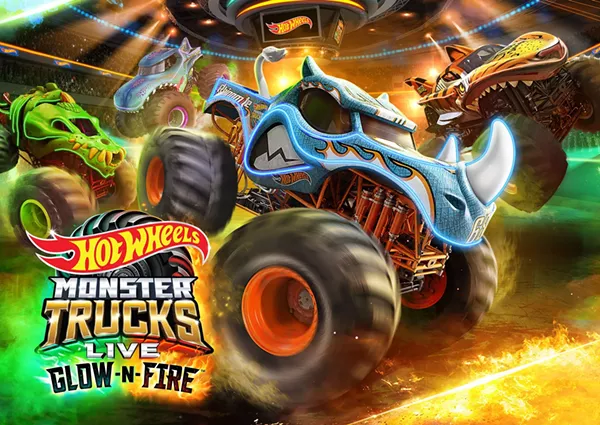 Image: Hot Wheels Monster Trucks Live Glow-N-Fire