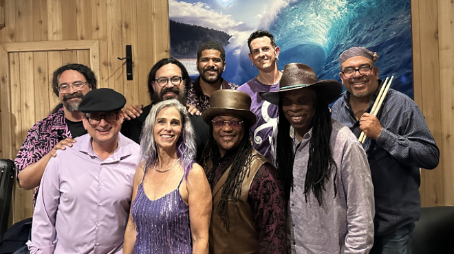 Image: Monette Marino Keita Band plays the songs from the Kings of Pop - Monette&rsquo;s B-Day Purple Party